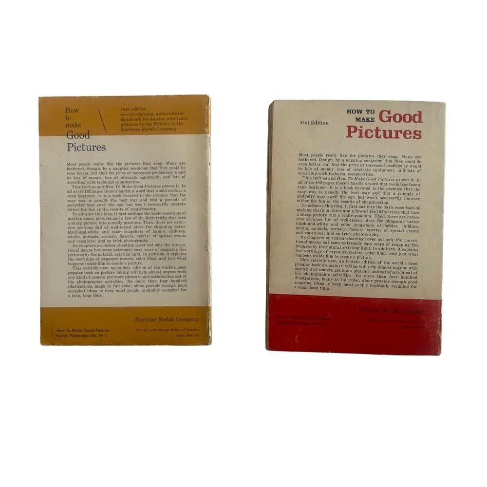 How to Make Good Pictures 30th & 31st editions 2 Book Lot - Picture 2 of 2